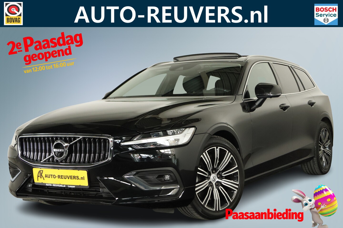 Volvo V60 - 2.0 B6 AWD 300 pK Inscription / Opendak / Pilot assist / HK / CarPlay - AutoWereld.nl