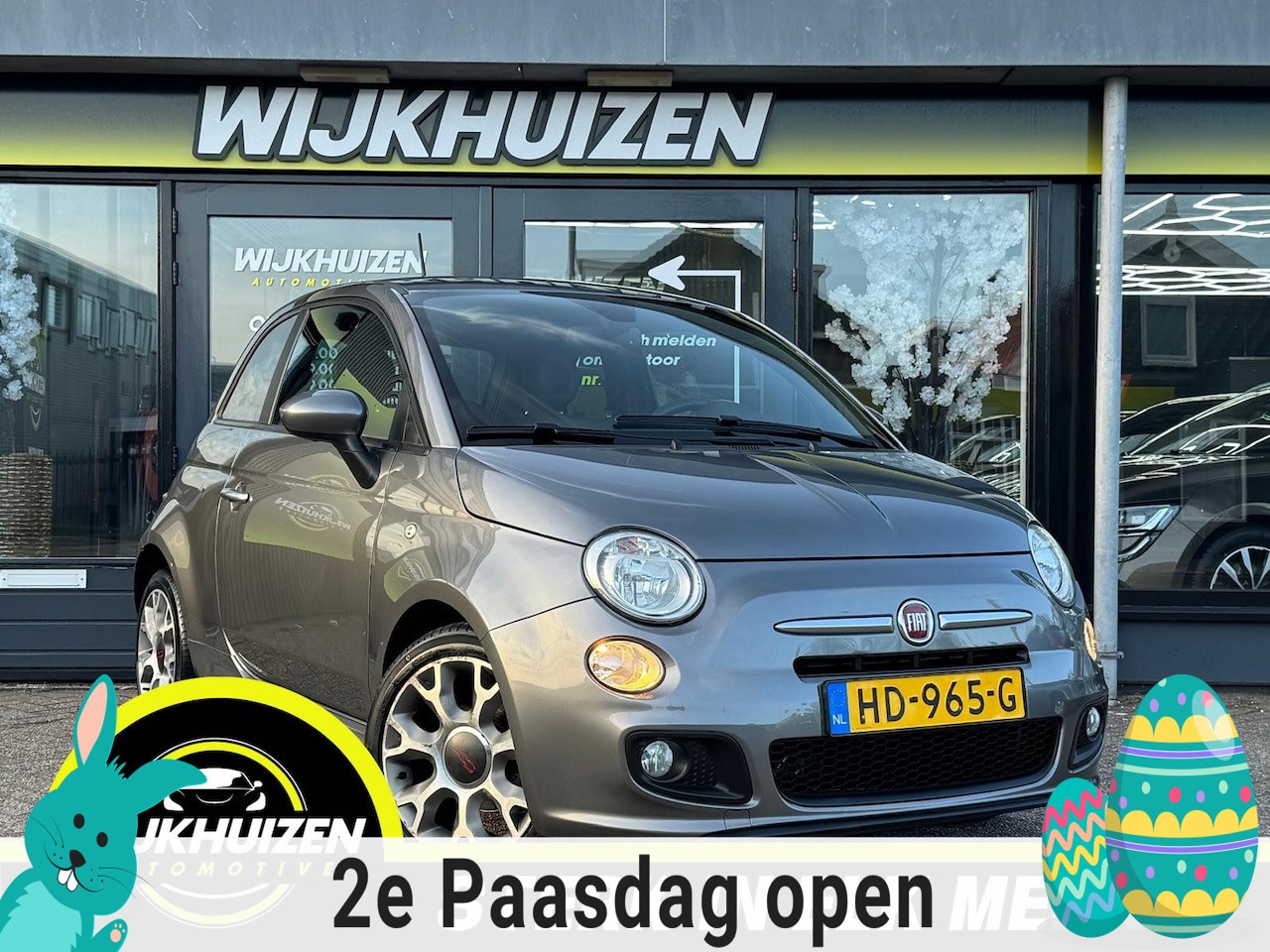 Fiat 500 - 0.9 Turbo 500S met Climate !!! Sport pakket !!! Topstaat !!! - AutoWereld.nl