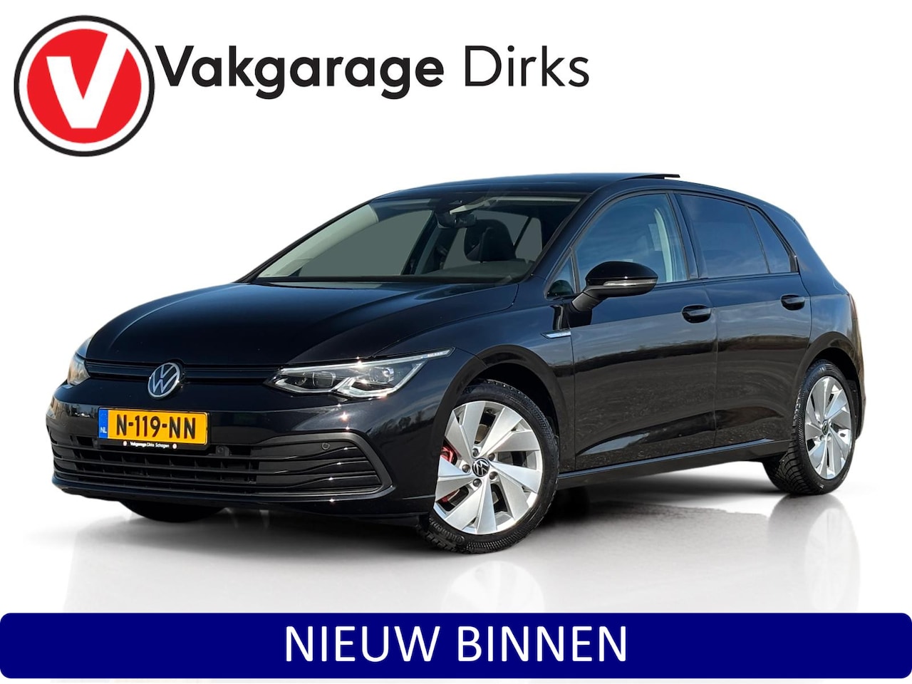 Volkswagen Golf - 1.5 eTSI DSG Style ✅ Pano ✅ Stuurverwarming ✅ Massage - AutoWereld.nl
