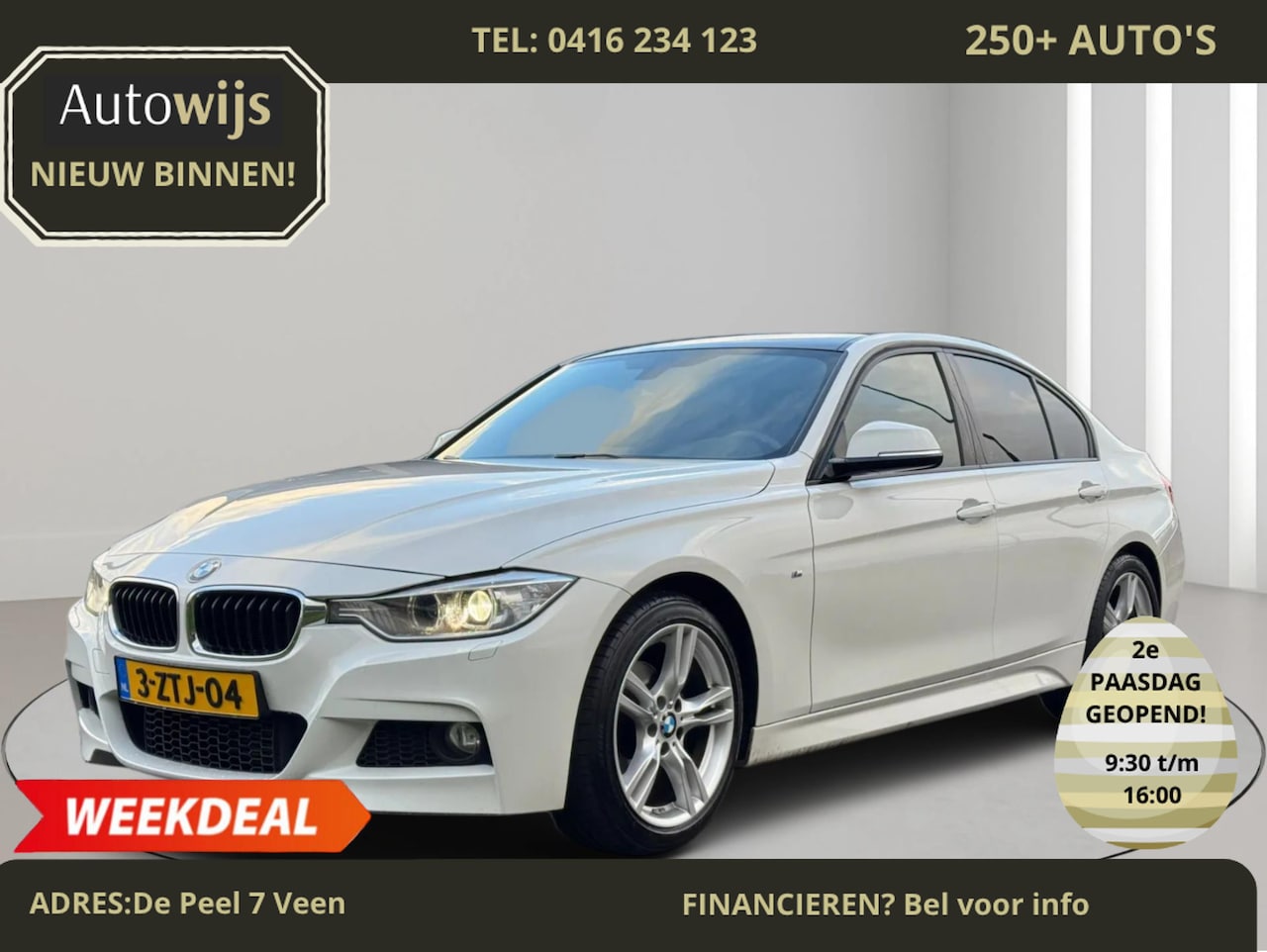 BMW 3-serie - 316i Executive|M-SPORT|ALCANTARA|112DKM|NL AUTO|GROOT NAVI| - AutoWereld.nl