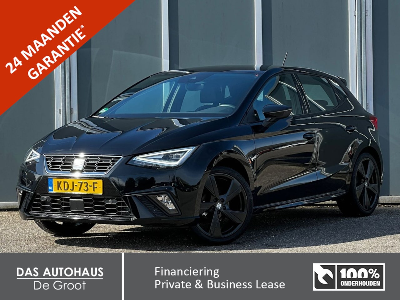 SEAT Ibiza - 1.0TSI FR Black Edition | Camera | Alcantara - AutoWereld.nl