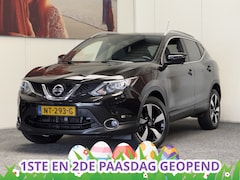 Nissan Qashqai - 1.2 N-VISION AUTOMAAT PANORAMADAK NAVIGATIE LEDER/ALCANTARA CRUISE CONTROL CLIMATE CONTROL