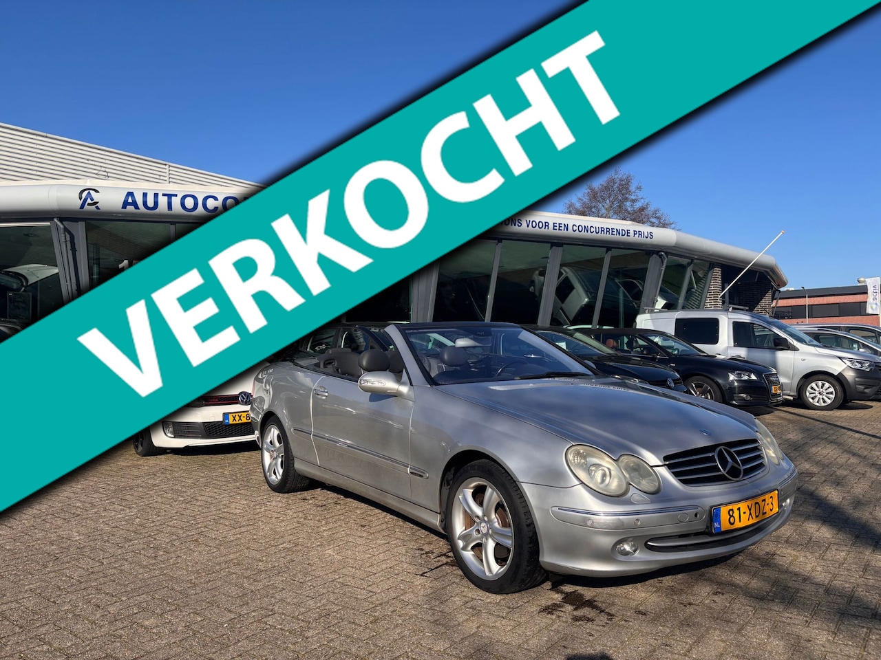 Mercedes-Benz CLK-klasse Cabrio - 320 Elegance 320 Elegance, Automaat, Nieuwe APK, Inruil mogelijk. - AutoWereld.nl