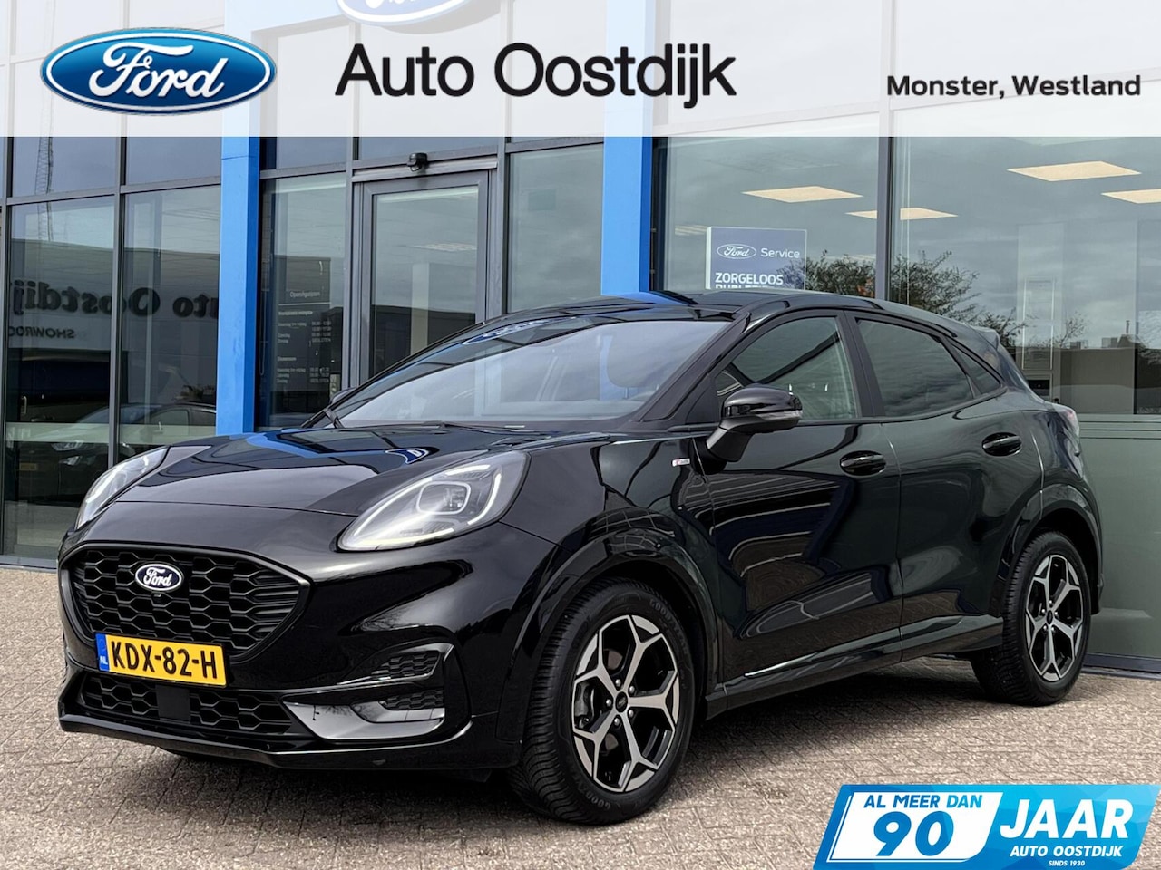 Ford Puma - 1.0 EcoBoost Hybrid ST-Line X 125PK Automaat Winterpack Camera Cruise Navi B&O Climate Key - AutoWereld.nl