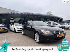 BMW 5-serie Touring - 523i, Nieuwe APK, Pano, Leder, Stoelverw, Inruil mogelijk