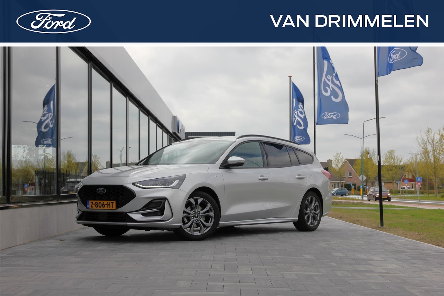 Ford Focus Wagon - 1.0 EcoBoost 125pk ST Line | Dealer onderhouden | Adaptive Cruise | Winter Pack - AutoWereld.nl