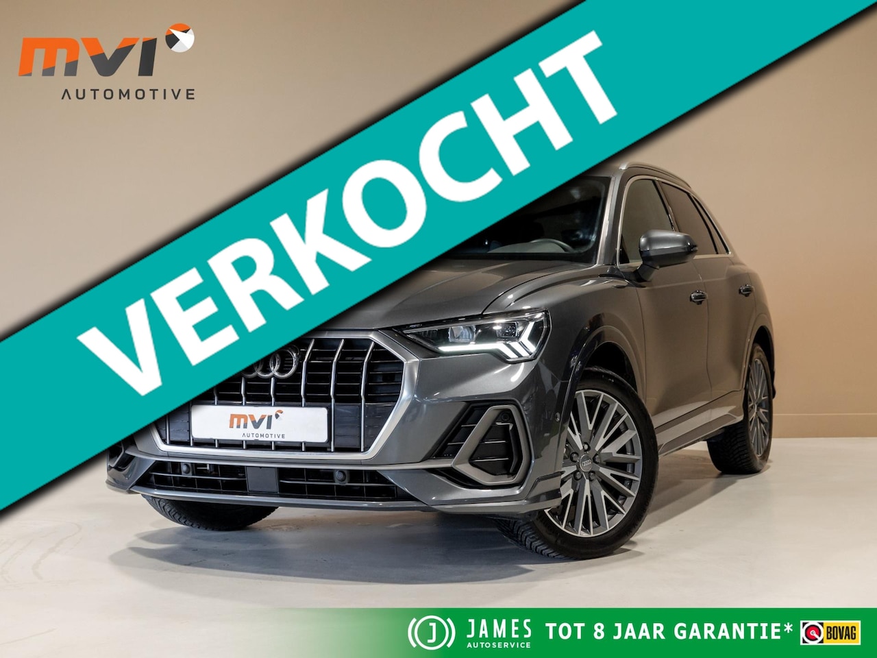 Audi Q3 - 35 TFSI 2x S Line / 150pk / Stoel en stuur verwarming / Achteruitrij camera / Sfeerverlich - AutoWereld.nl