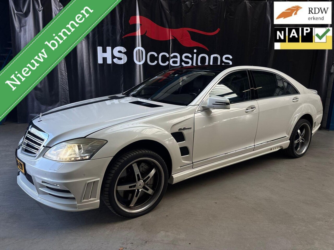 Mercedes-Benz S-klasse - AMG 63 volle opties - AutoWereld.nl