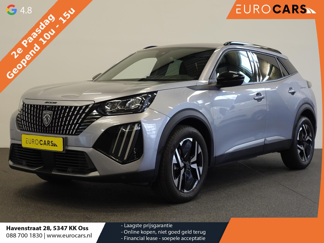 Peugeot 2008 - 1.2 PureTech 130pk Automaat Allure | Navigatie | Apple Carplay/Android Auto | 360 camera | - AutoWereld.nl