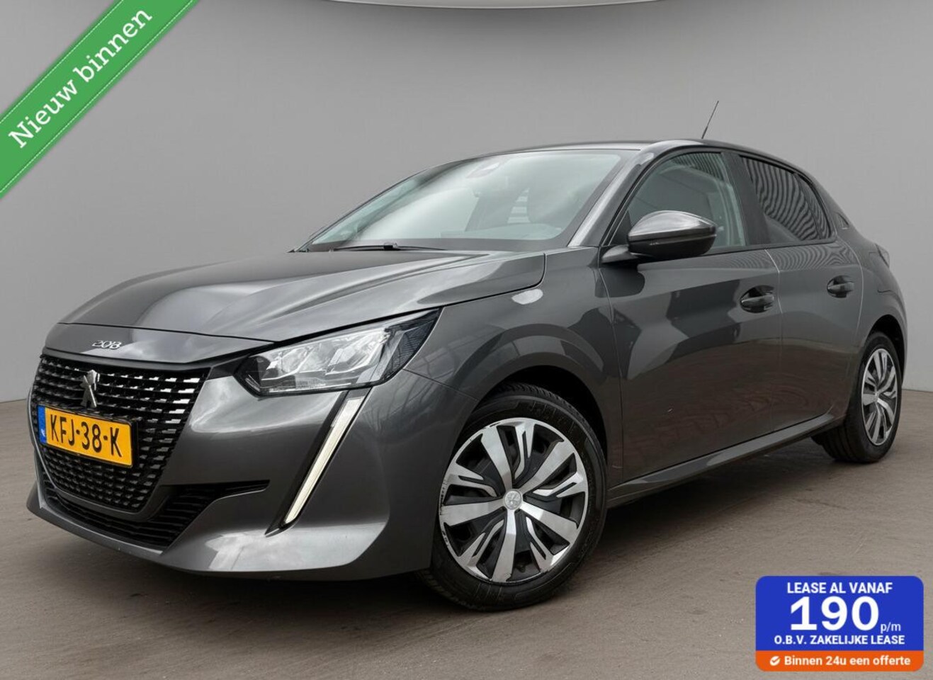 Peugeot 208 - 1.2 PureTech Active Camera Cruise Led Carplay 2020 Eerste Eigenaar Vol Opties Navi Pdc Nie - AutoWereld.nl