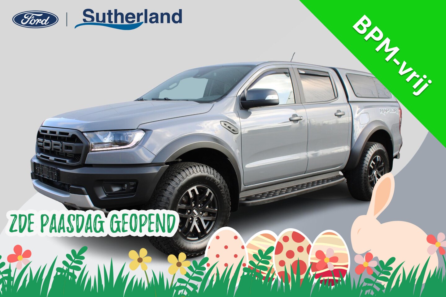 Ford Ranger Raptor - 2.0 Double Cab EcoBlue | SCI | 209pk Automaat | GRIJS KENTEKEN | Trekhaak | Stoelverwarmin - AutoWereld.nl