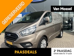 Ford Transit Custom - 280 2.0 TDCI L1H1 Limited | 1e-eigenaar | Inbouwkasten | Houten vloer | Adaptieve Cruise |