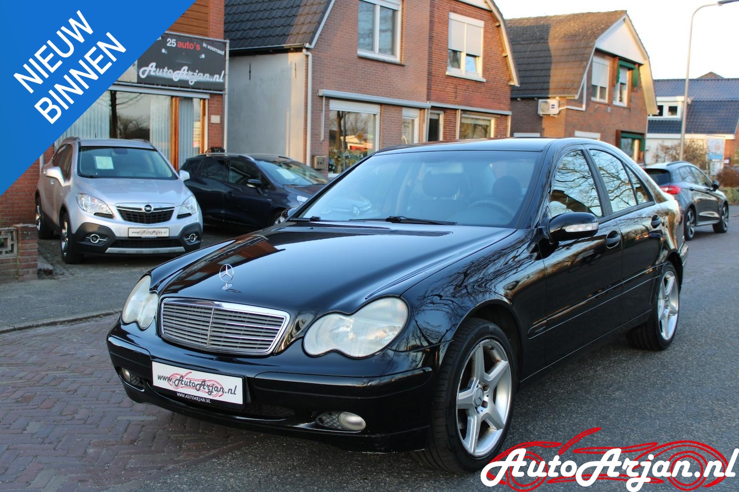 Mercedes-Benz C-klasse - 200 K. Elegance Automaat, LET OP Motorlampje brand, - AutoWereld.nl