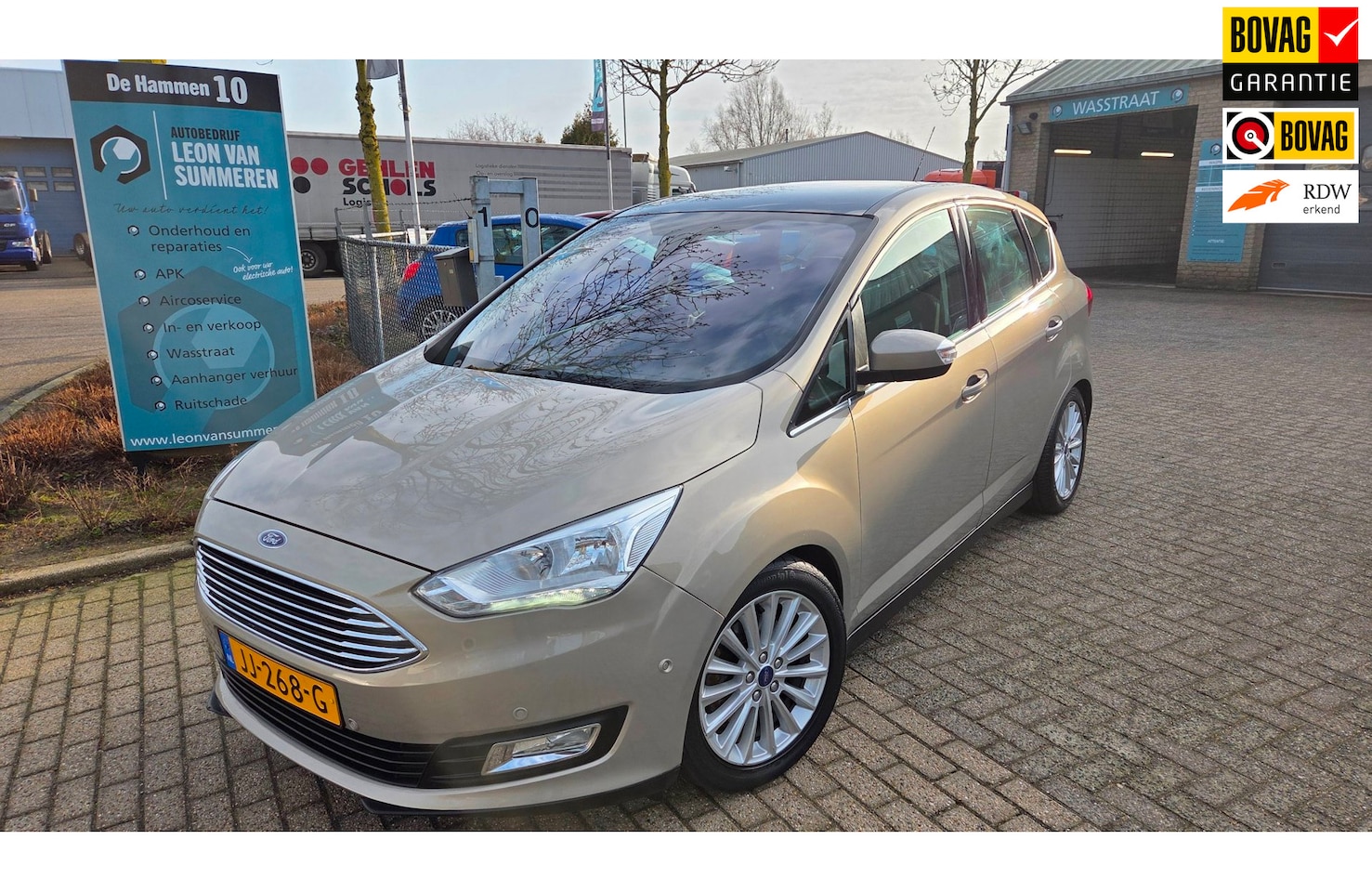 Ford C-Max - 1.5 Titanium Automaat l Navi l Panorama dak l stoelverwarming - AutoWereld.nl