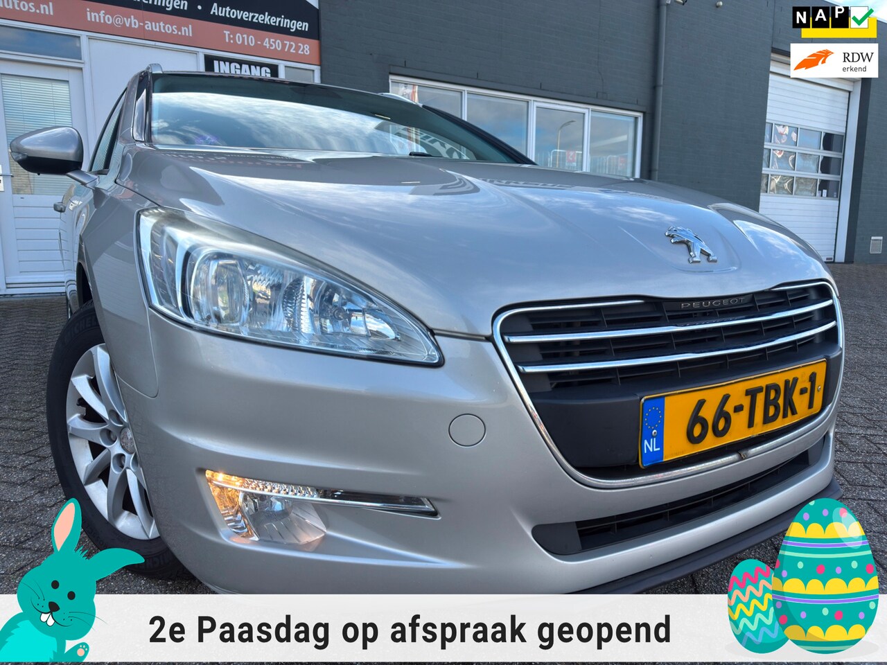Peugeot 508 SW - 1.6 Vti Blue Lease in automaat met trekhaak en parkeersensoren en navigatie en bluetooth t - AutoWereld.nl