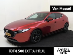 Mazda 3 - 3 2.0 e-SkyActiv-X M Hybrid 180 Luxury Navigatie | PDC Camera |