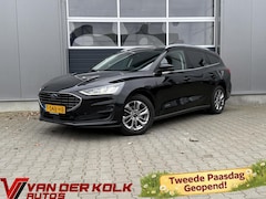 Ford Focus Wagon - 1.0 EcoBoost Hybrid Titanium FaceLift | CarPlay | Navigatie | Cruise | LED | Climate
