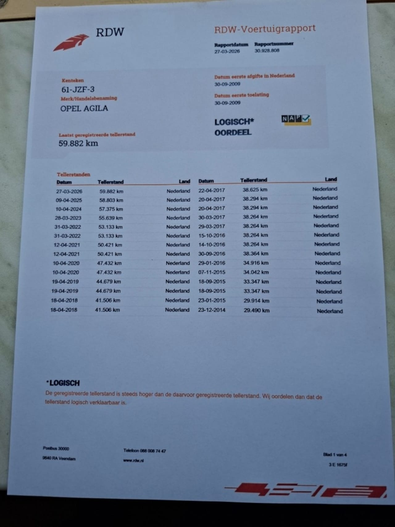 Opel Agila - 1.0 Essentia RADIO-CD/ABS/NIEUWE APK/LAGE KM STAND !!!