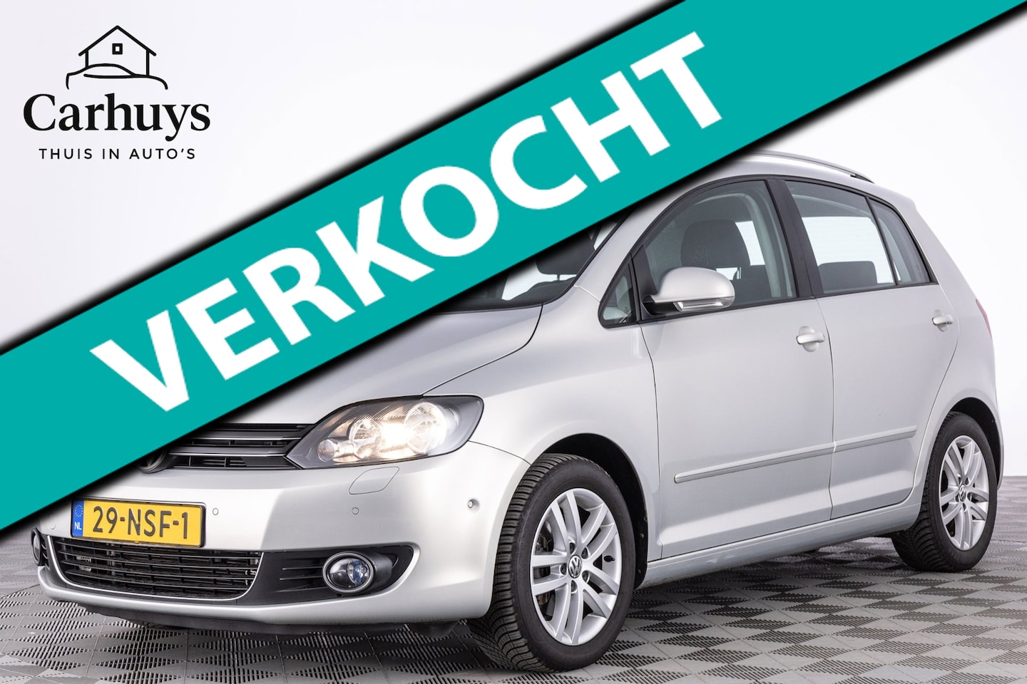 Volkswagen Golf Plus - 1.4 TSI Highline Aut Open/Schuifdak/Ned auto/Alcantara Bekleding/Navi/Park.sens v/a/Park.a - AutoWereld.nl