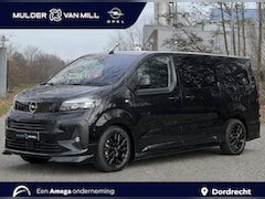 Opel Vivaro Electric - L3 75 kWh 136pk DC | Dubbele Cabine | STX SPORT | Lederen bekleding STX | STX Pakket | Dak