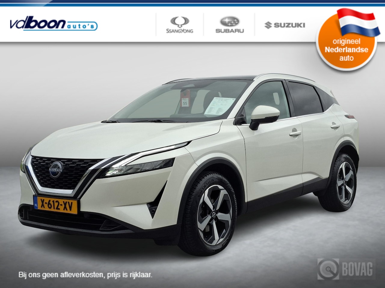 Nissan Qashqai - 1.3 MHEV Xtronic N-Connecta NAVI | PANO DAK | NL-auto | rijklaarprijs !! - AutoWereld.nl