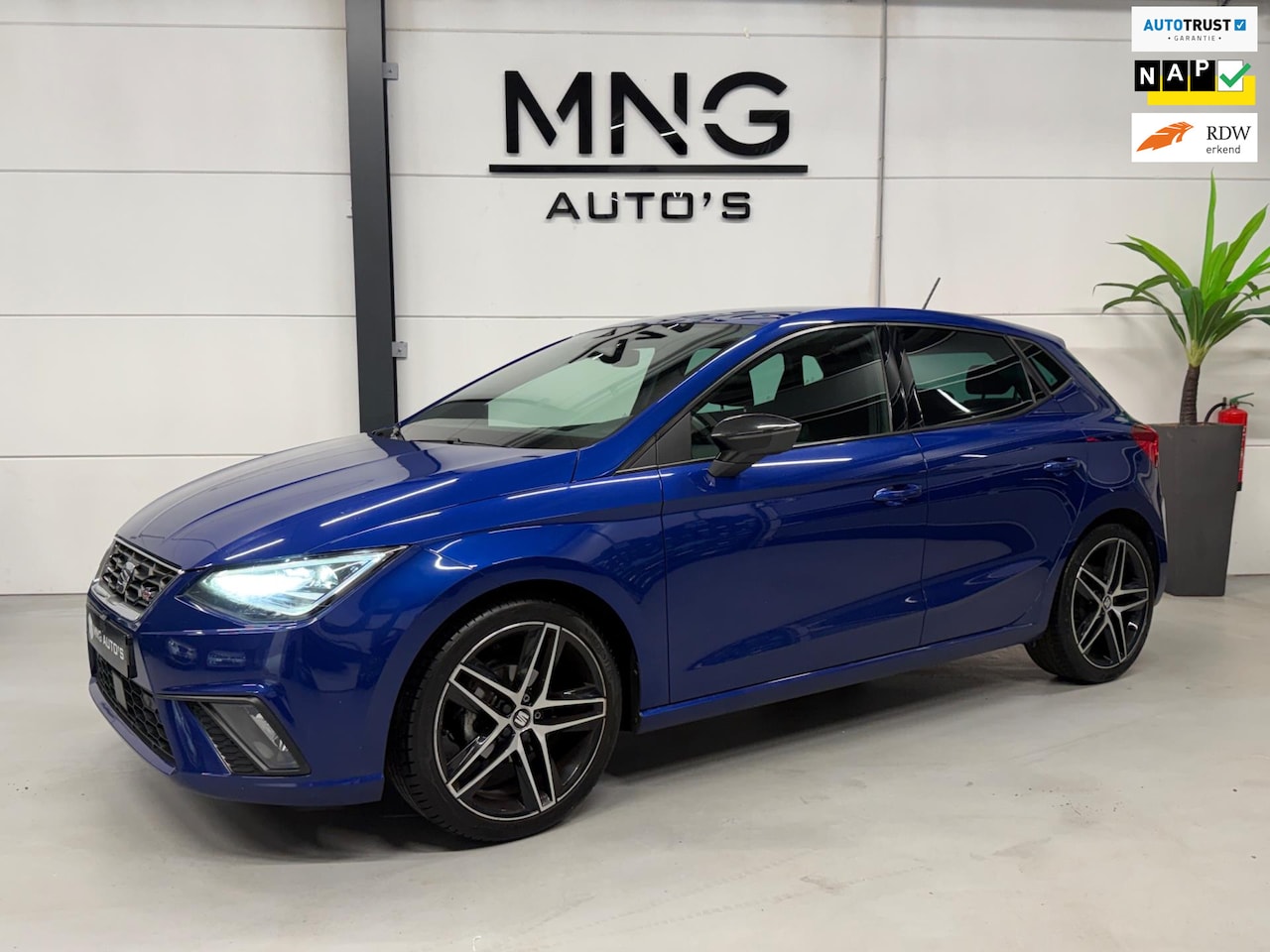 SEAT Ibiza - 1.0 TSI FR |Camera|Virtual|Keyless|ACC|St.Verw|VOL - AutoWereld.nl