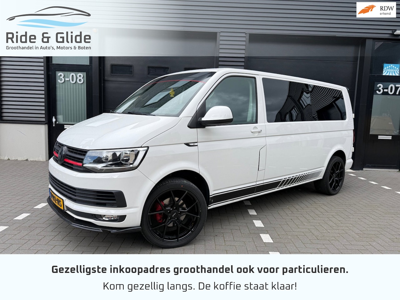 Volkswagen Transporter - 2.0 TDI L2H1 DC Comfortline Plus 2.0 TDI L2H1 DC Comfortline Plus - AutoWereld.nl