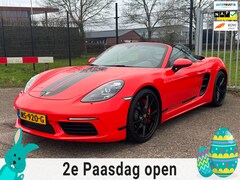 Porsche 718 Boxster S - 2.5 350PK PDK Lava Orange Sportchrono PDLS 20Inch