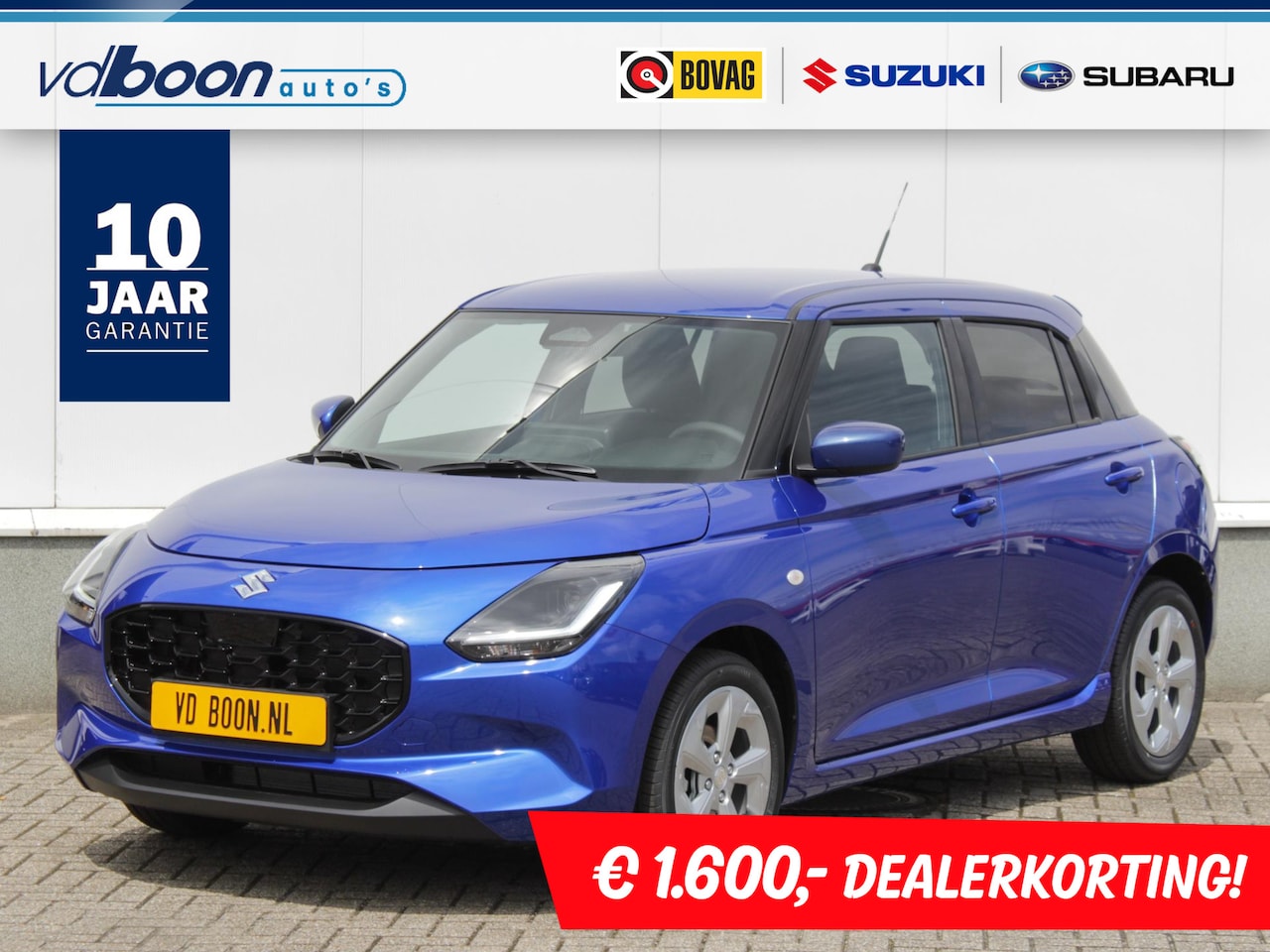 Suzuki Swift - 1.2 Select Smart Hybrid Automaat | € 1600,- DEALERKORTING! | Alle kleuren leverbaar! - AutoWereld.nl