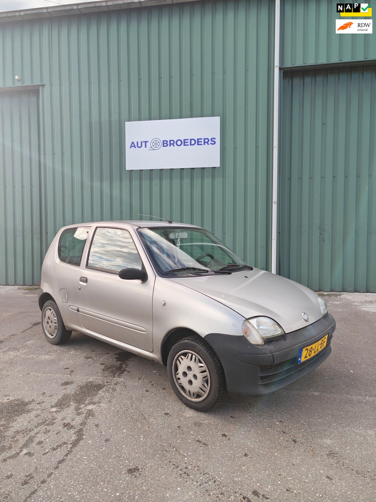 Fiat Seicento - 1.1 S INRUIL AUTO - ZO MEENEMEM - RIJDT GOED - AutoWereld.nl