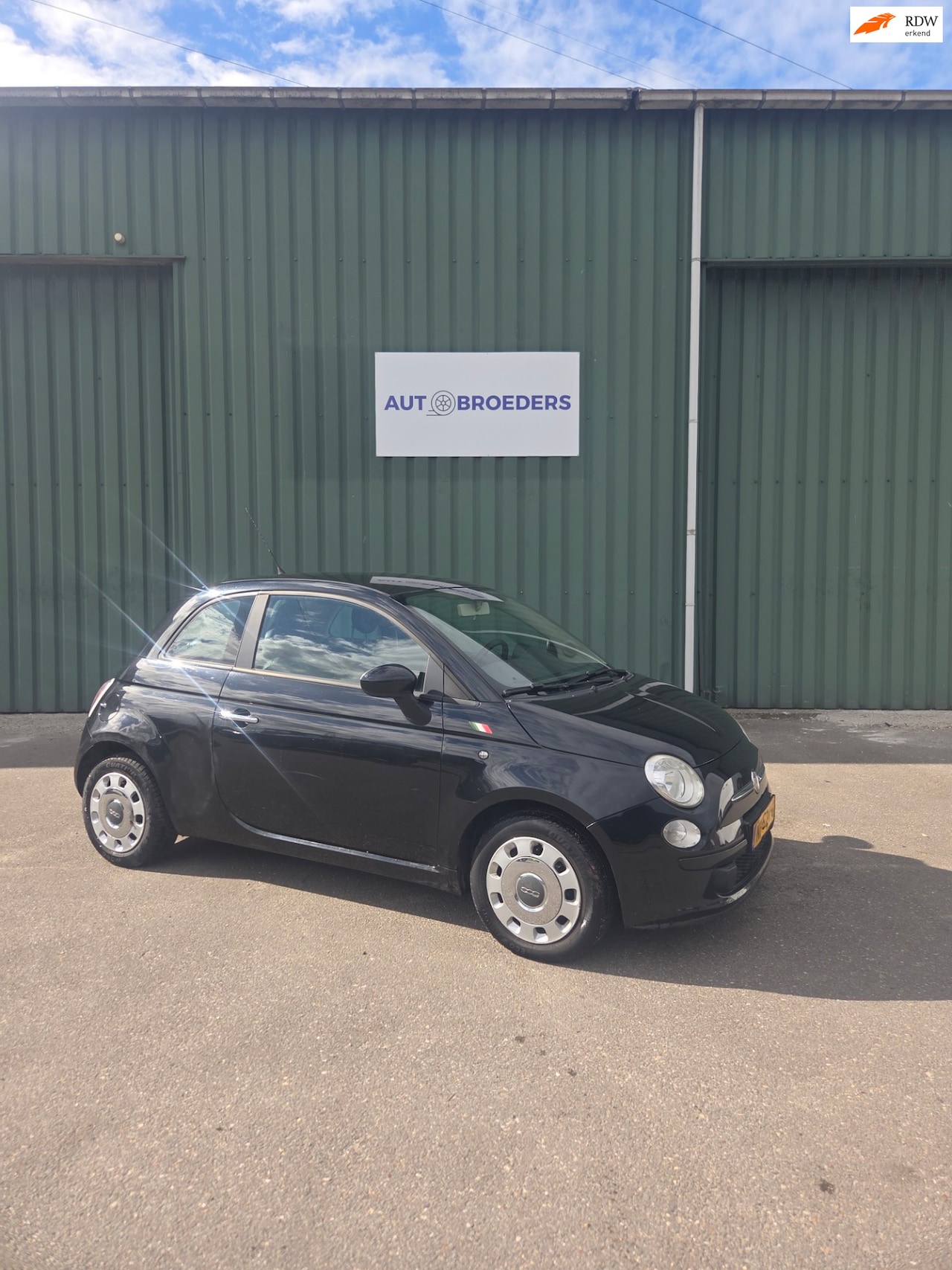 Fiat 500 - 1.2 Naked AIRCO - ELEKTRISCHE RAMEN - - AutoWereld.nl