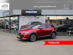 Mazda CX-3 - 2.0 SkyActiv-G 120 Sport Selected , Trekhaak, Navi, Clima, Cruise, Stoelverwarming, All Se