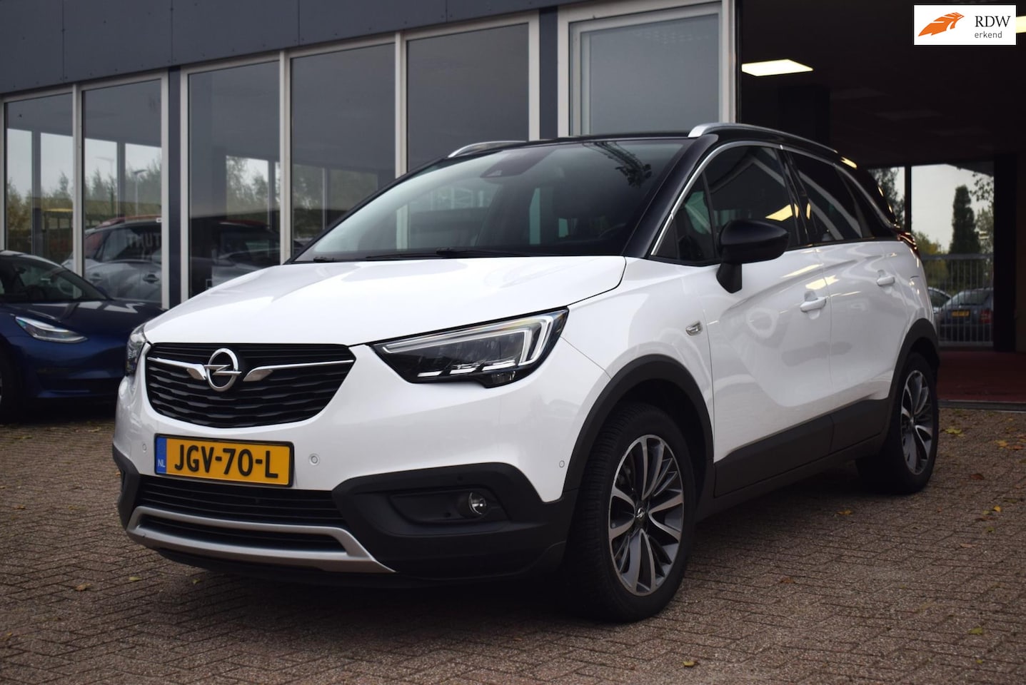 Opel Crossland X - 1.2 Turbo Edition 2020 | Lederen Bekleding | NAVI | STOELVERWARMING | ACHTERUITRIJCAMERA | - AutoWereld.nl