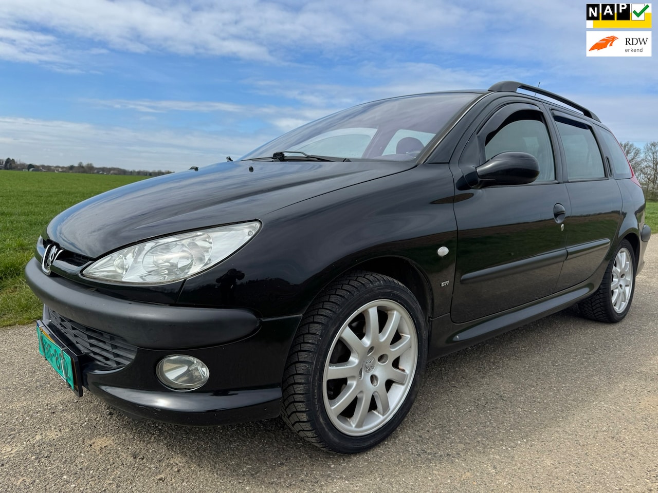 Peugeot 206 SW - 2.0 GTI|trekhaak|nieuwe apk| - AutoWereld.nl