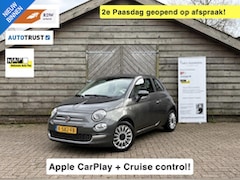 Fiat 500 - 1.0 Hybrid Lounge | Airco | Cruise | Carplay | Parkeersensoren achter | Elektrische ramen