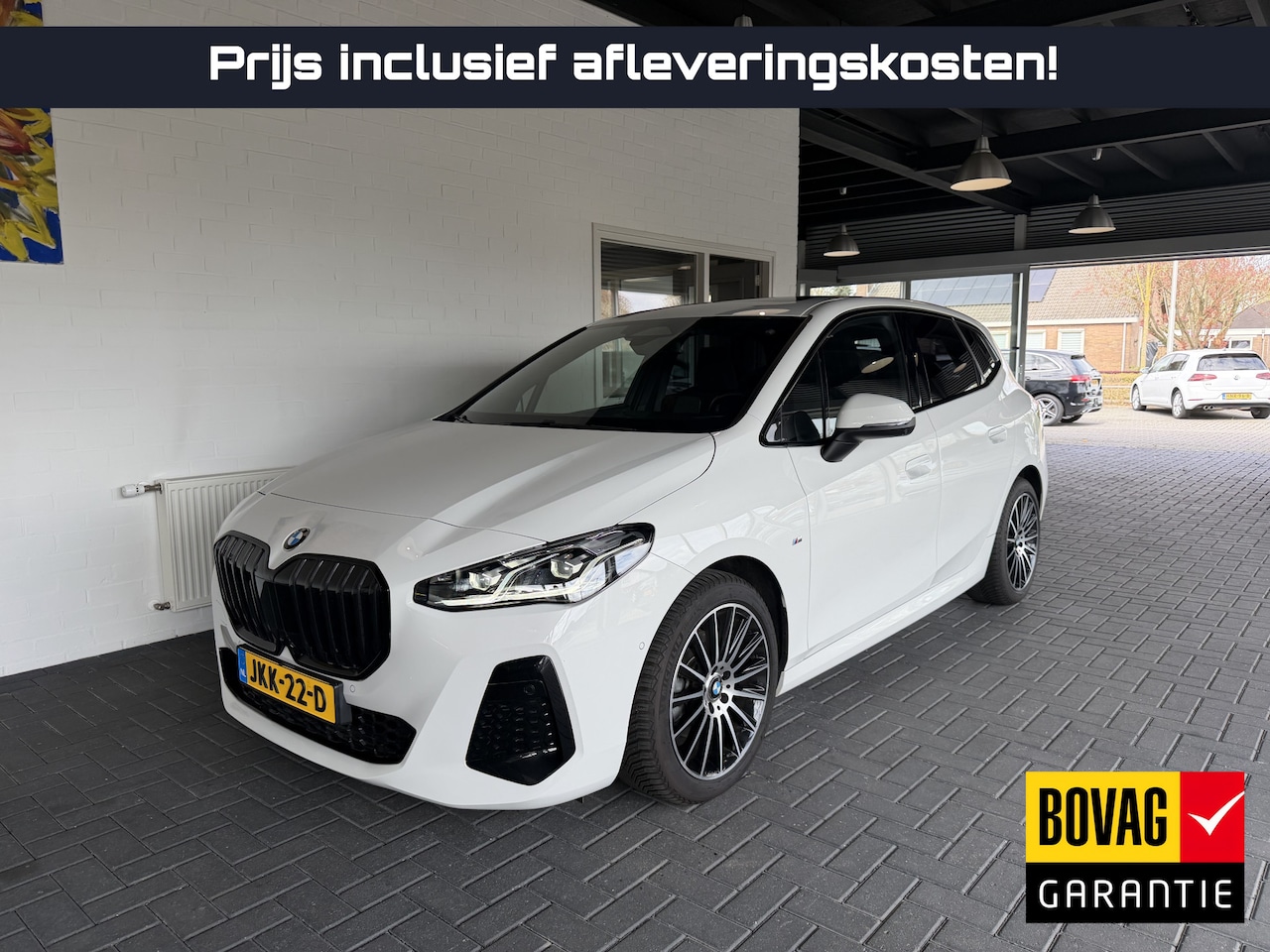 BMW 2-serie Active Tourer - 220i M-Sport / Pano / H&K / Stoelverwarming / HUD / Mild Hybride - AutoWereld.nl