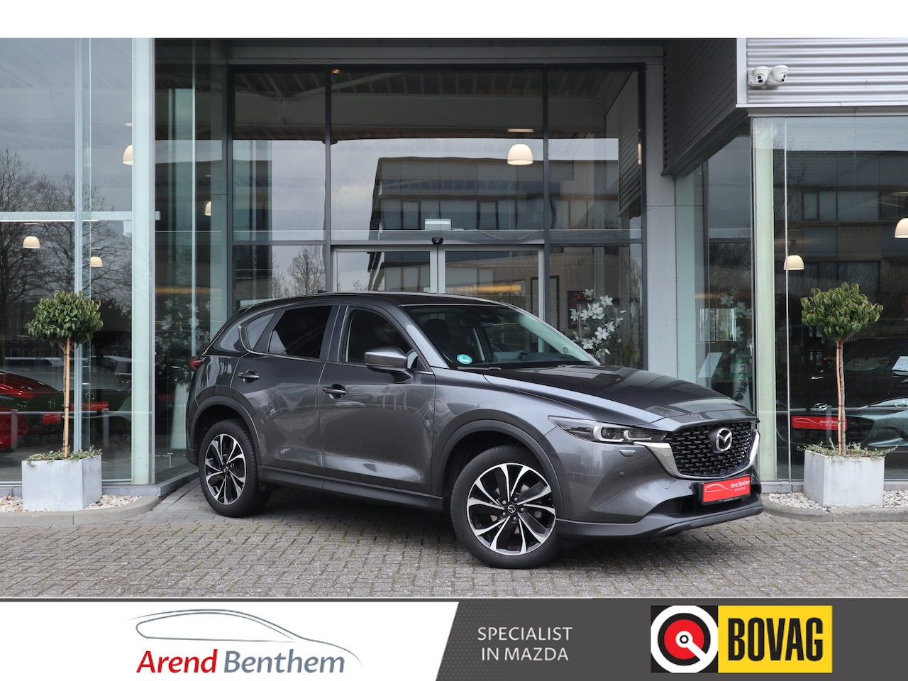 Mazda CX-5 - 2.0 e-SkyActiv-G M Hybrid 165 Advantage Automaat / 360 Camera / Trekhaak / Navi / Clima / - AutoWereld.nl