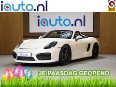 Porsche Boxster Spyder - 3.8 Origineel NL/Keramisch/Sport Chrono/Carbon Kuipen/Sportuitlaat/Carplay/Gele accenten/C