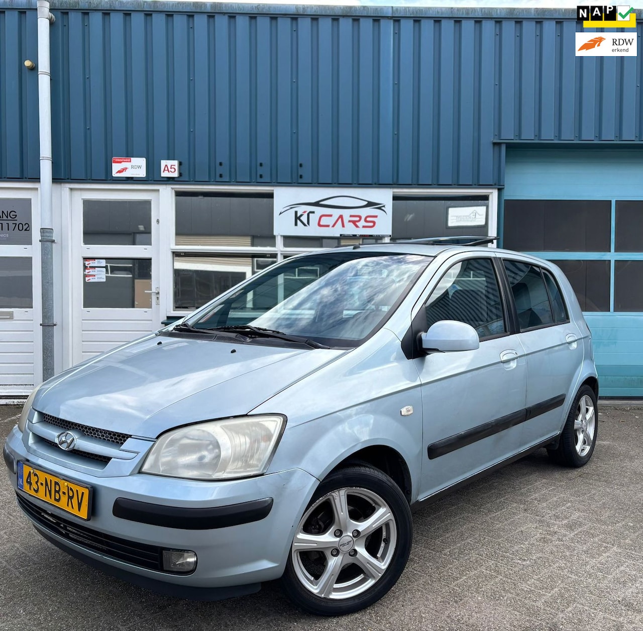 Hyundai Getz - 1.3i GLS Sky | PANO | LM VELGEN | AIRCO | LAGE KM STAND NAP |RADIO | - AutoWereld.nl