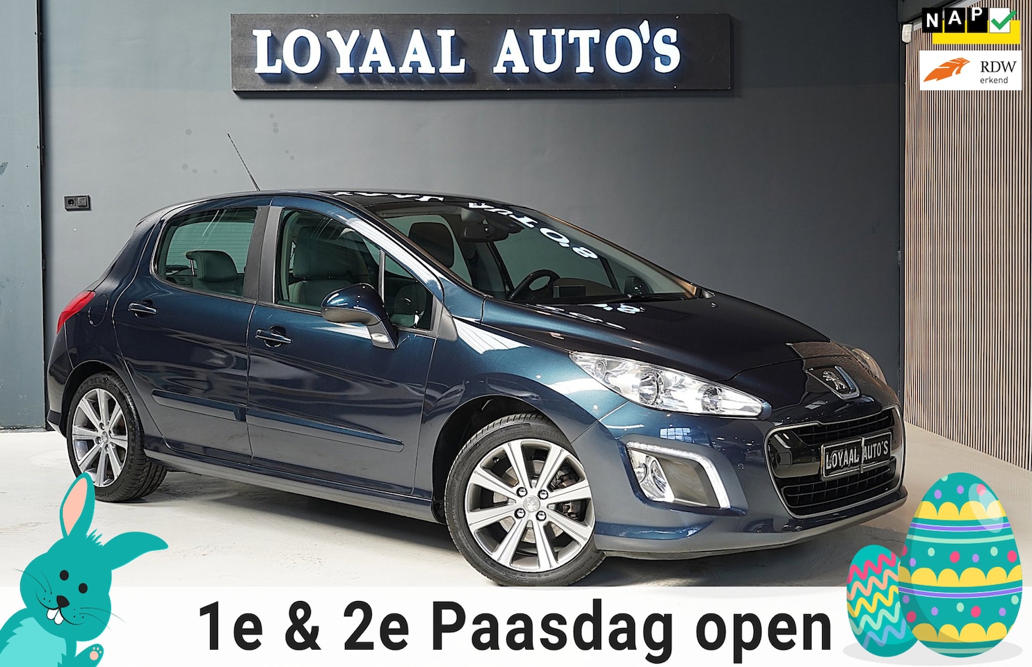 Peugeot 308 - 1.6 THP Allure | AUT | NAVI | GLAZEN-DAK | AIRCO | CRUISE | PDC | NAP | APK. - AutoWereld.nl