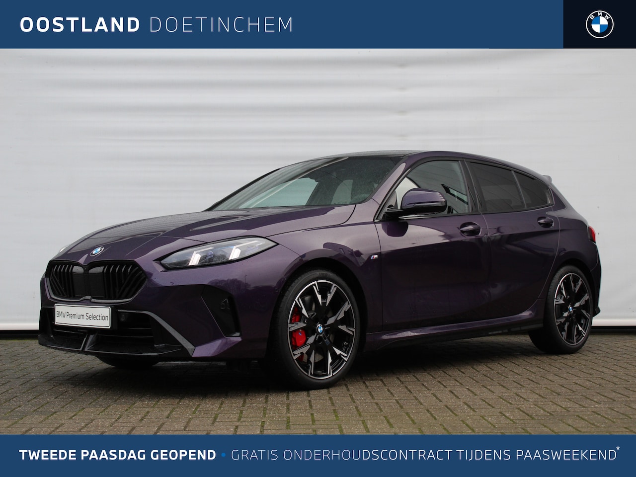 BMW 1-serie - 120 High Executive M Sport Automaat / Sportstoelen / M Adaptief onderstel / Parking Assist - AutoWereld.nl