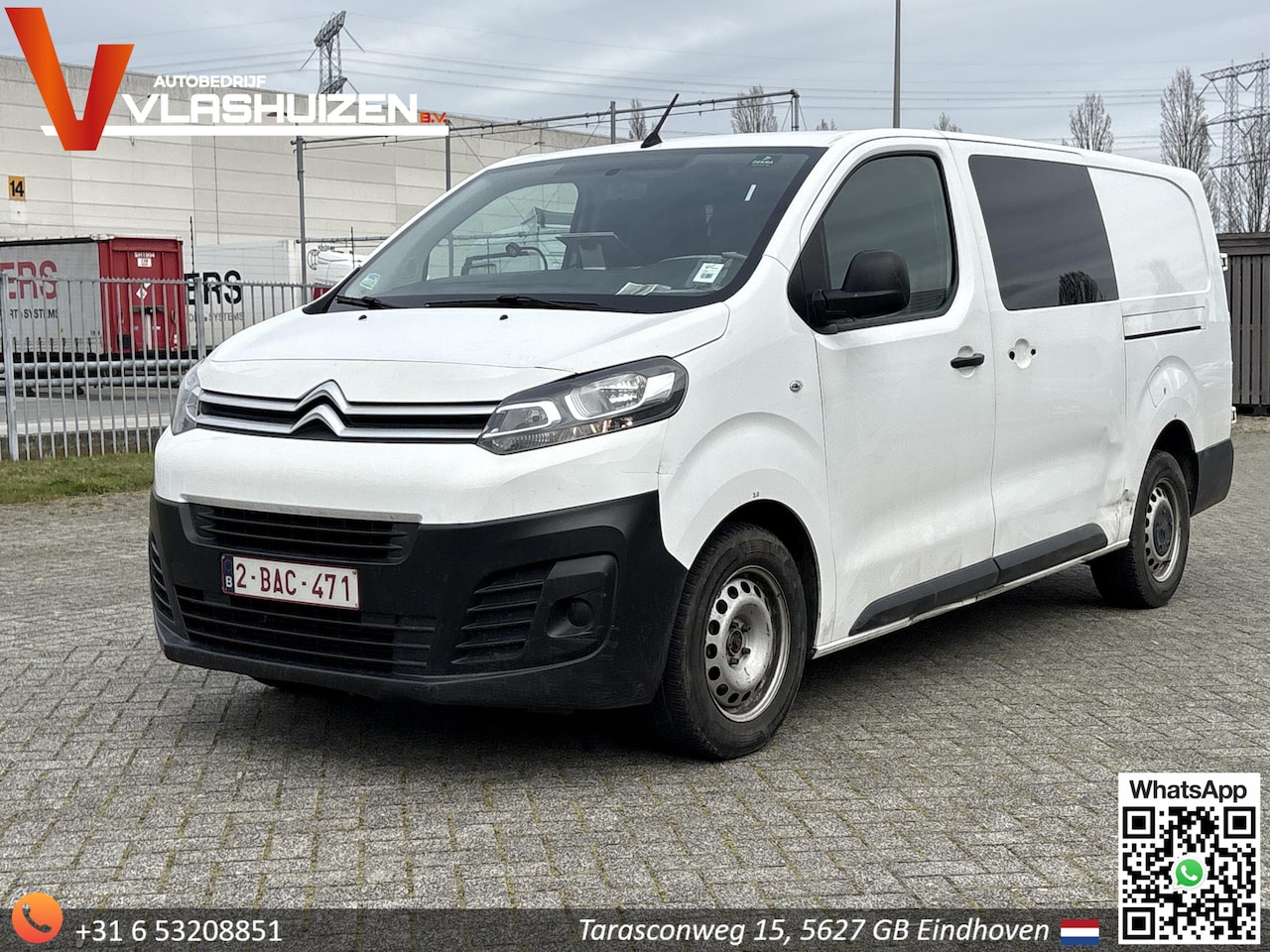 Citroën Jumpy - 1.5 BlueHDi 100 XS S&S | € 6.950,- NETTO! | Euro 6 | Leder | Bijrijdersbank | Airco | Crui - AutoWereld.nl