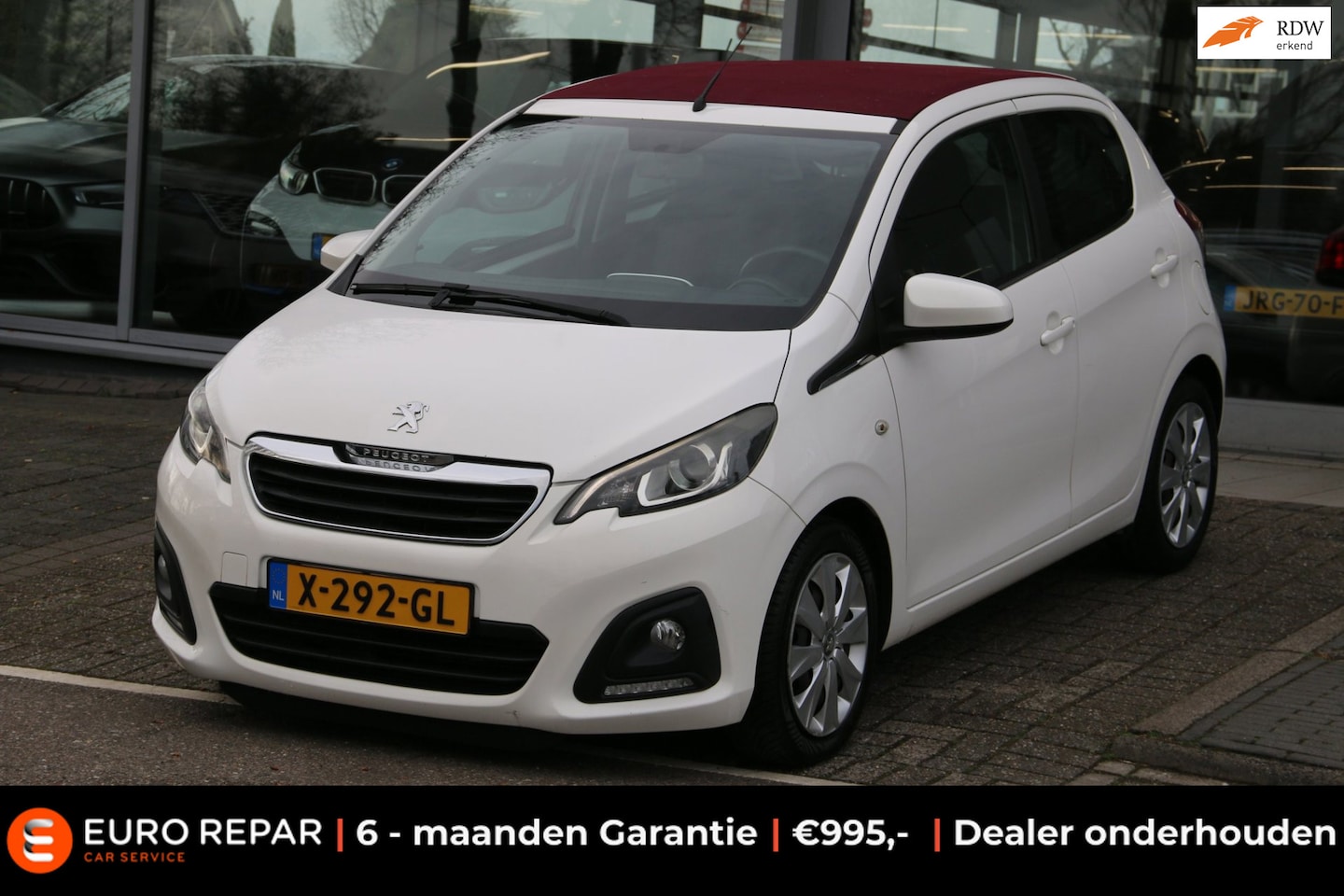 Peugeot 108 - 1.2 VTi Allure CABRIO CARPLAY - AutoWereld.nl