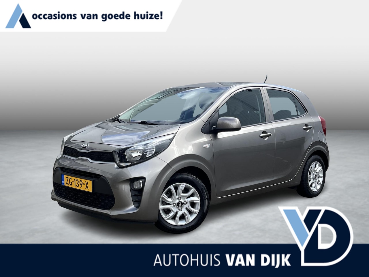 Kia Picanto - 1.0 CVVT PlusLine | NL Auto/2e Eig./Voll.Historie/Airco/14"/Bluetooth - AutoWereld.nl