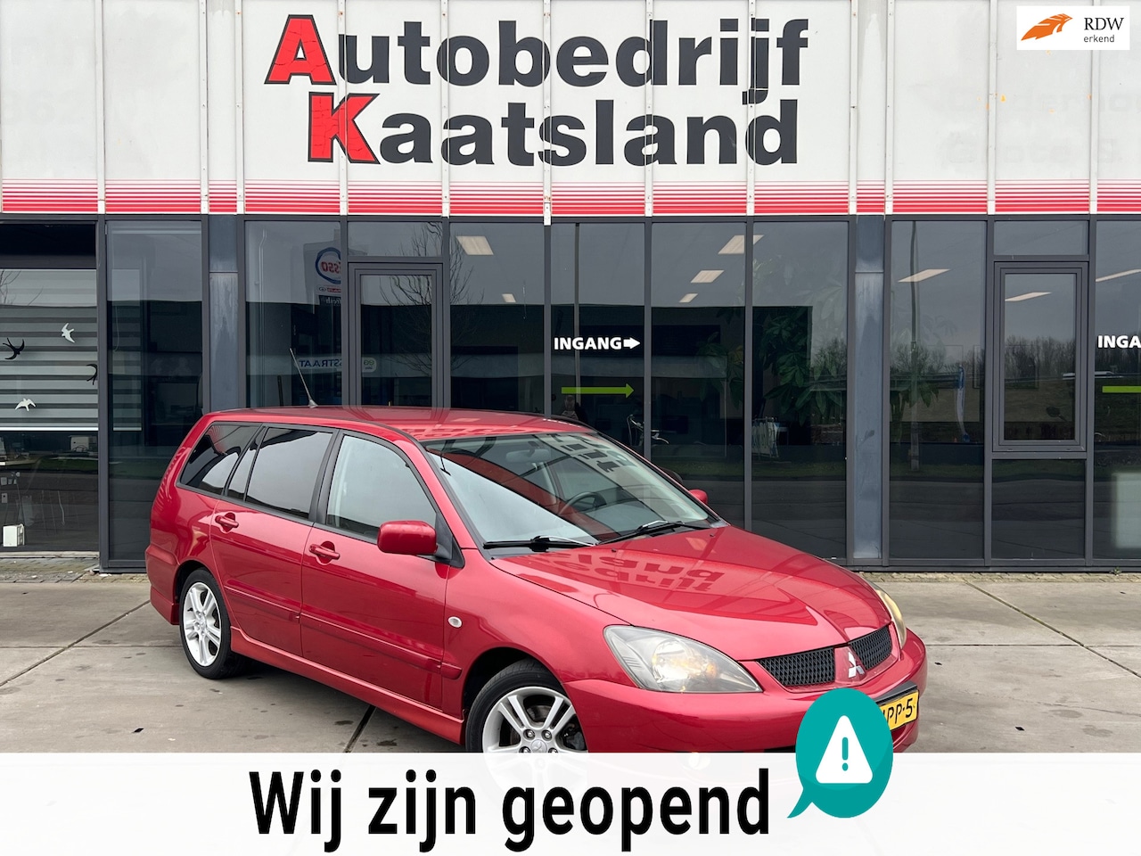 Mitsubishi Lancer Station Wagon - 1.6 Intense - AIRCO - Elekt ramen - 2009 - AutoWereld.nl