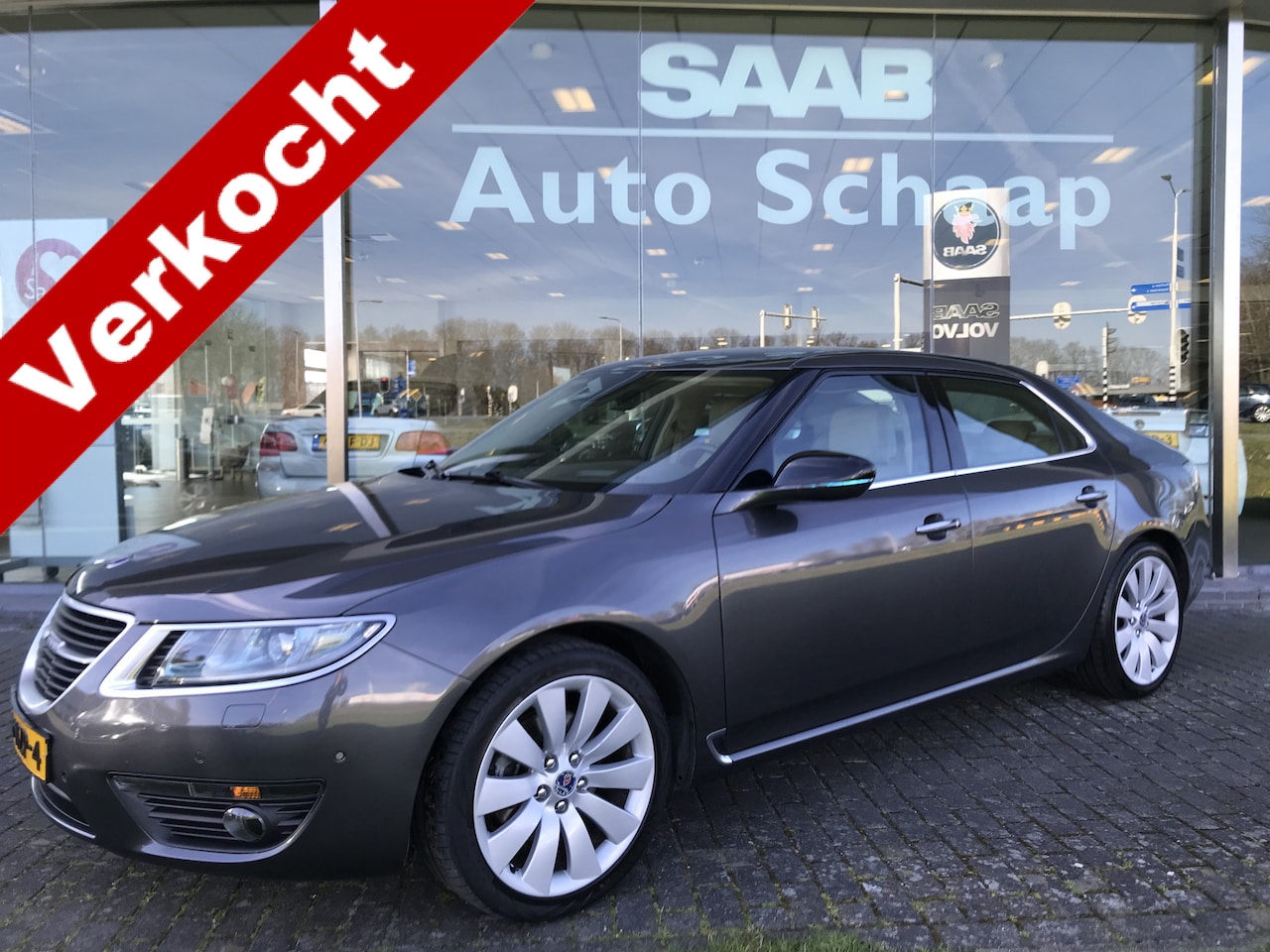 Saab 9-5 - 2.0T Vector Exklusiv XWD Automaat | Rijklaar incl garantie | 19 inch velgen Headup display - AutoWereld.nl