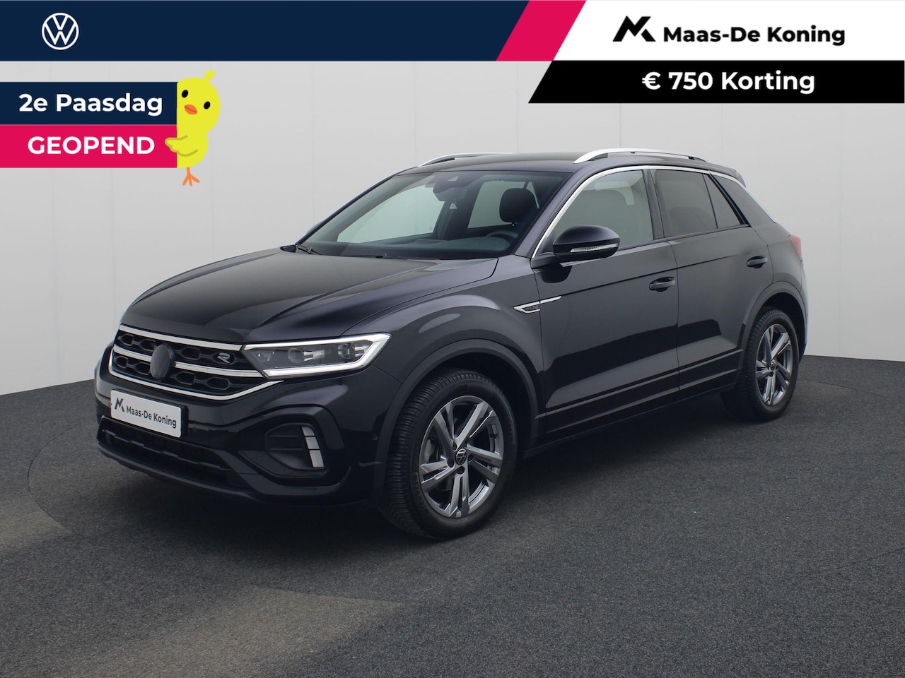 Volkswagen T-Roc - 1.0TSI/110PK R-Line Navigatie · Apple/Android Car Play · Camera + Parkeersensoren · Garant - AutoWereld.nl