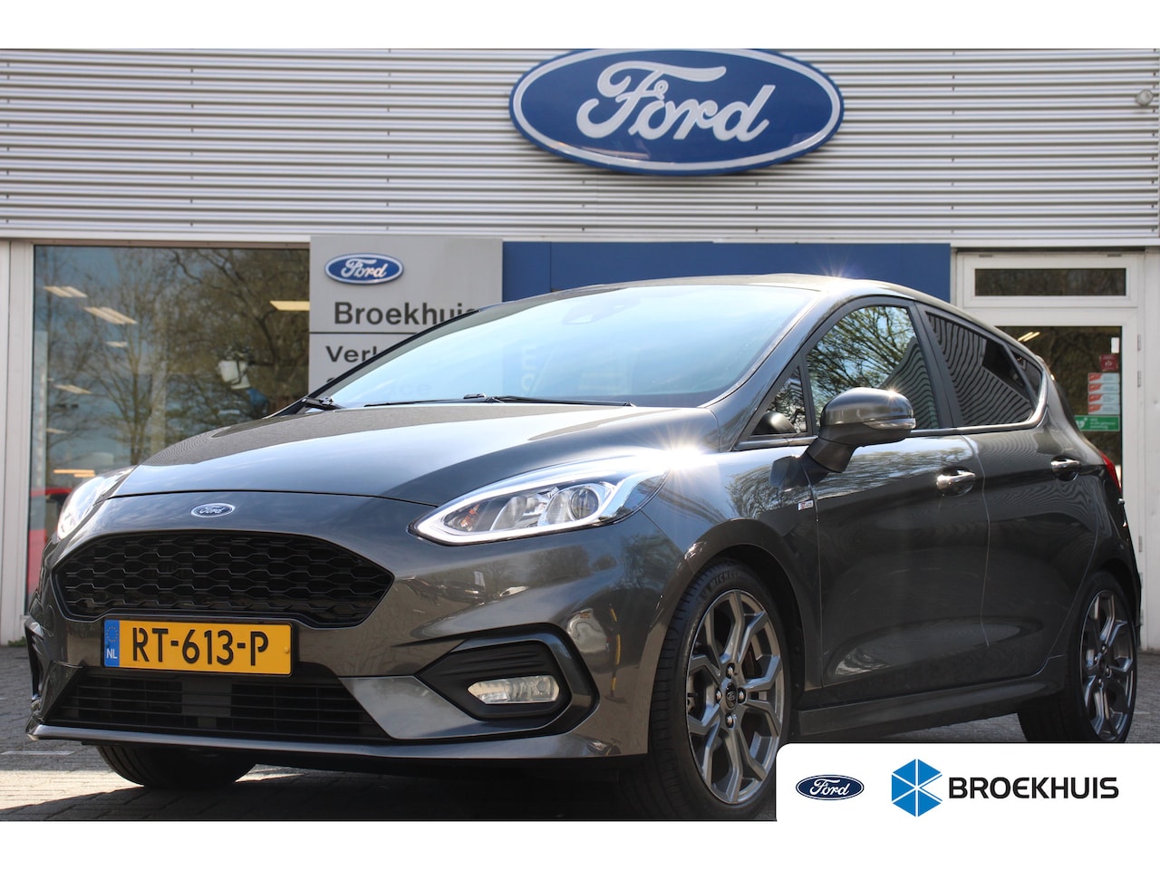 Ford Fiesta - 1.0 EB ST-LINE | NL-AUTO! | CRUISE | DEALER OH! | NAVI | APPLE CARPLAY & ANDROID AUTO | PA - AutoWereld.nl