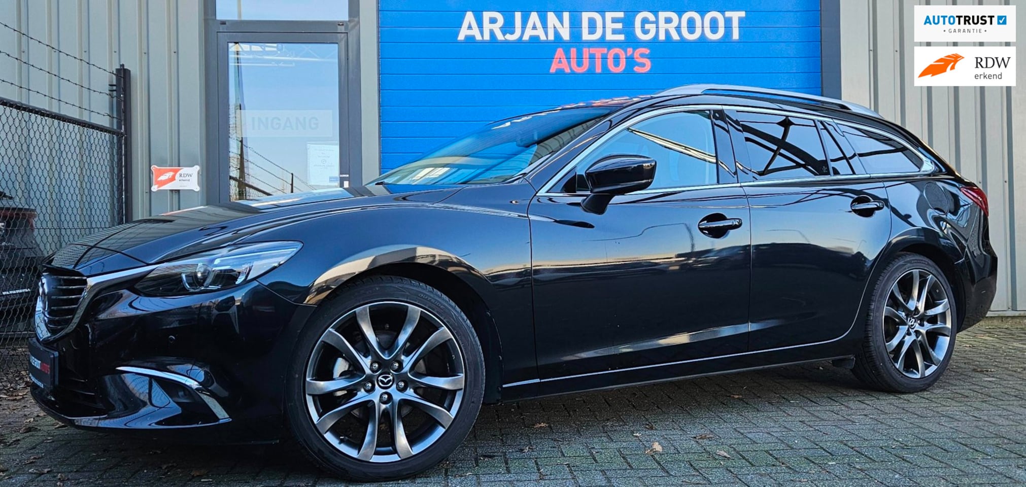 Mazda 6 Sportbreak - 2.5 192PK Clima Lane assist HUD Bose® Camera Dealer OH - AutoWereld.nl