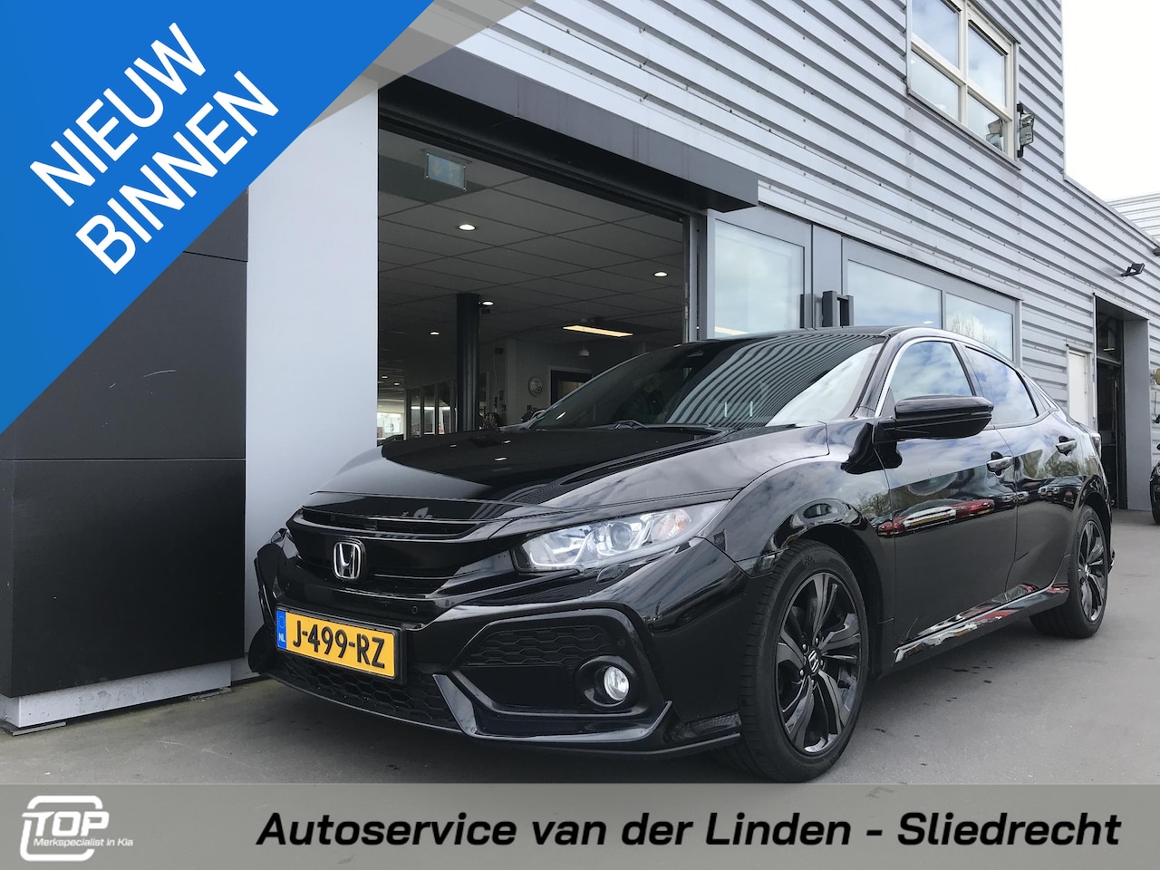 Honda Civic - 1.0 i-VTEC Business Edition Navi Stoelverwarming - AutoWereld.nl